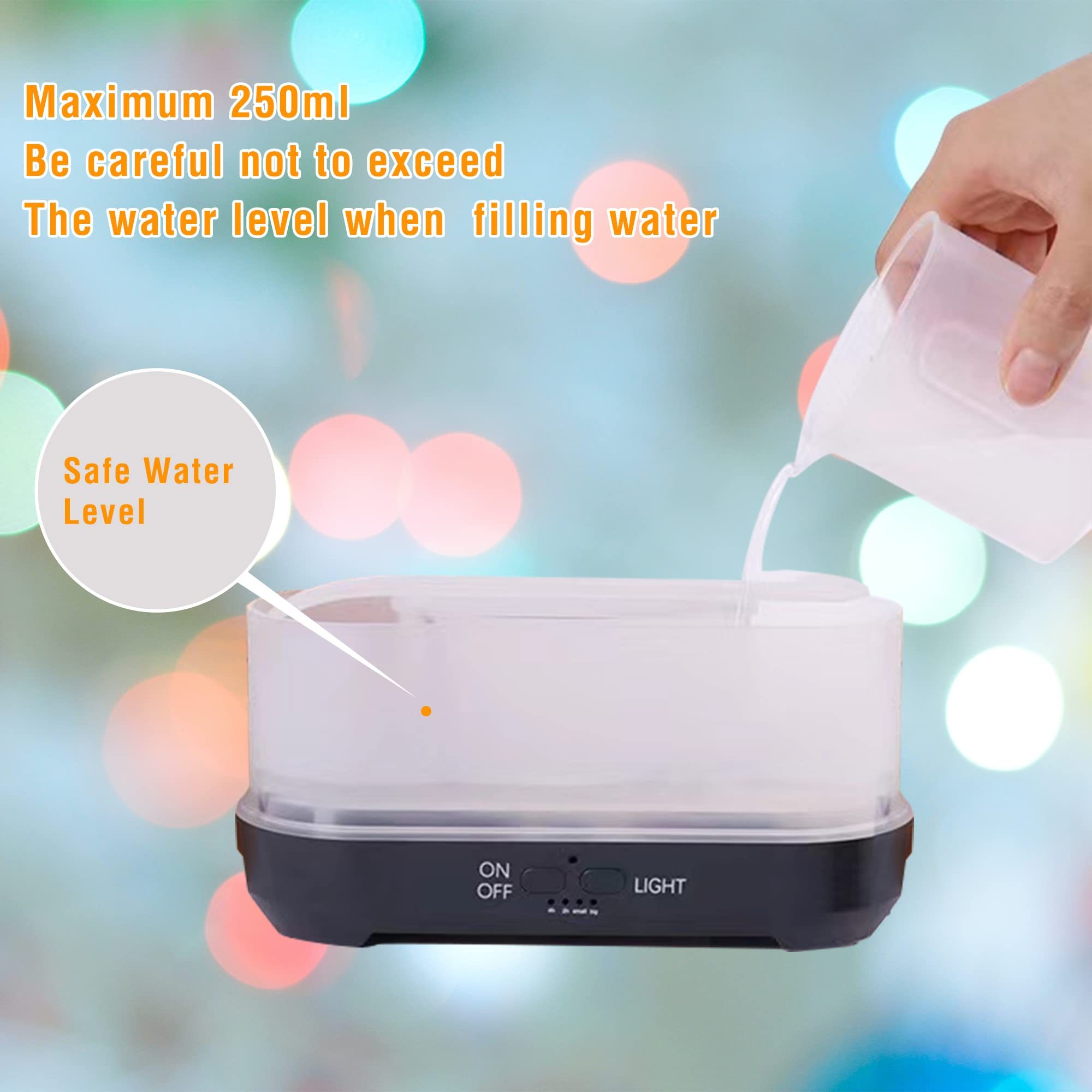 Christmas Snowflake Pattern Humidifier Household Colorful Aromatherapy Humidifier Atmosphere Colorful Diffuser - Bellarte Enchanté Christmas Snowflake Pattern Humidifier Household Colorful Aromatherapy Humidifier Atmosphere Colorful Diffuser